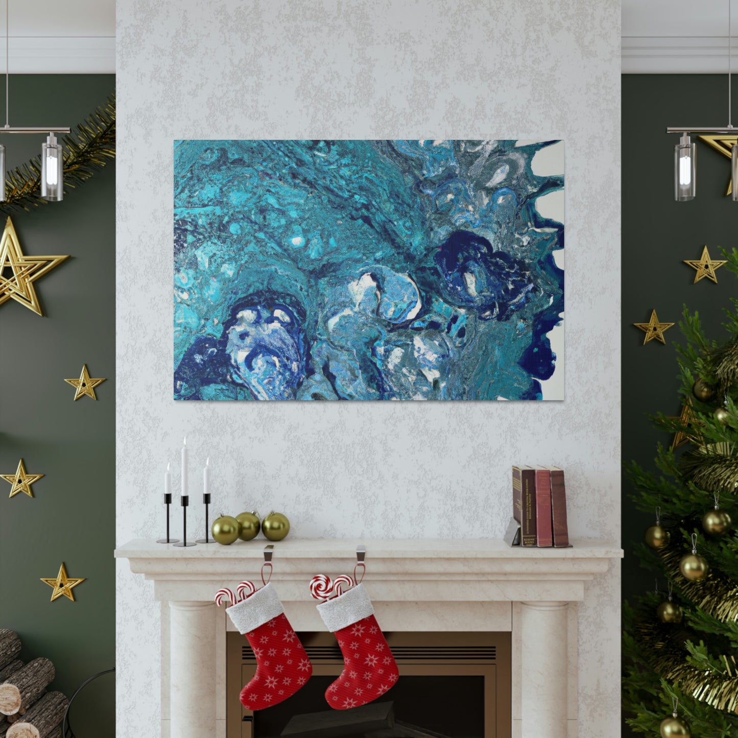 "Cosmic Flow" - Canvas