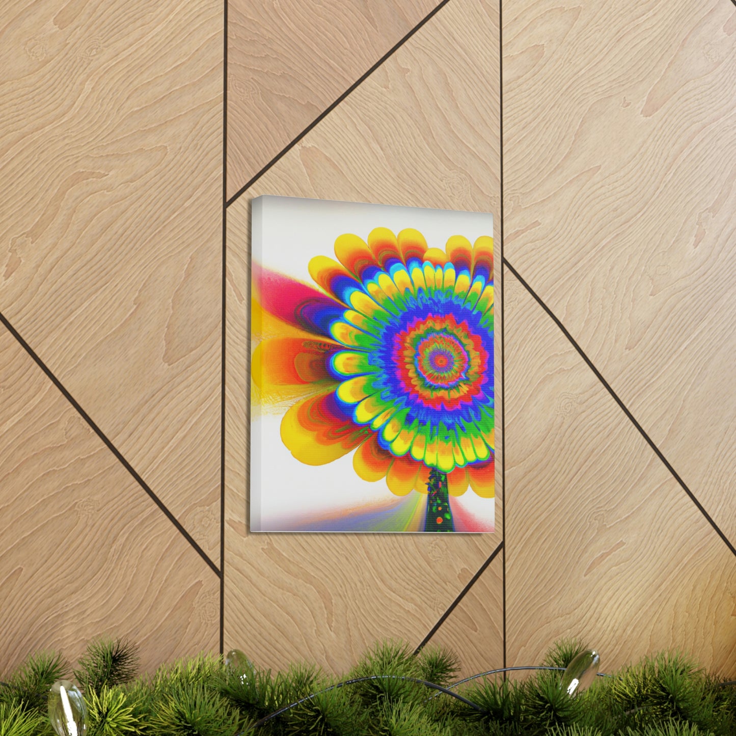 Dazzling Bloom. - Canvas