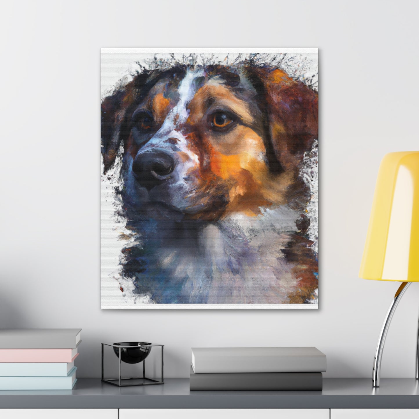 Furry Frenzy. - Canvas