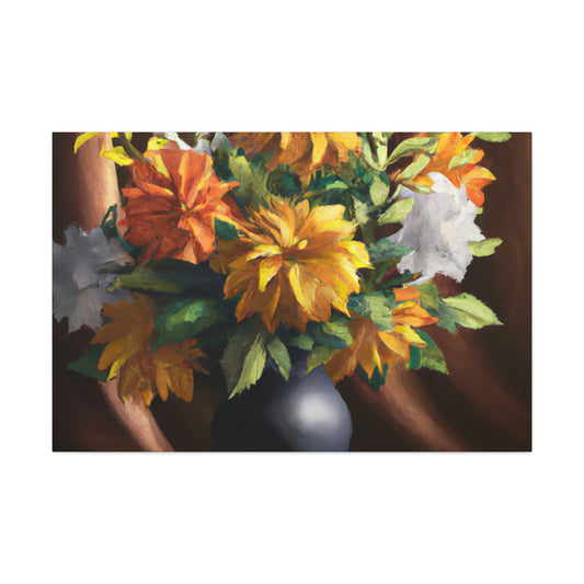 Blooming Splendor. - Canvas