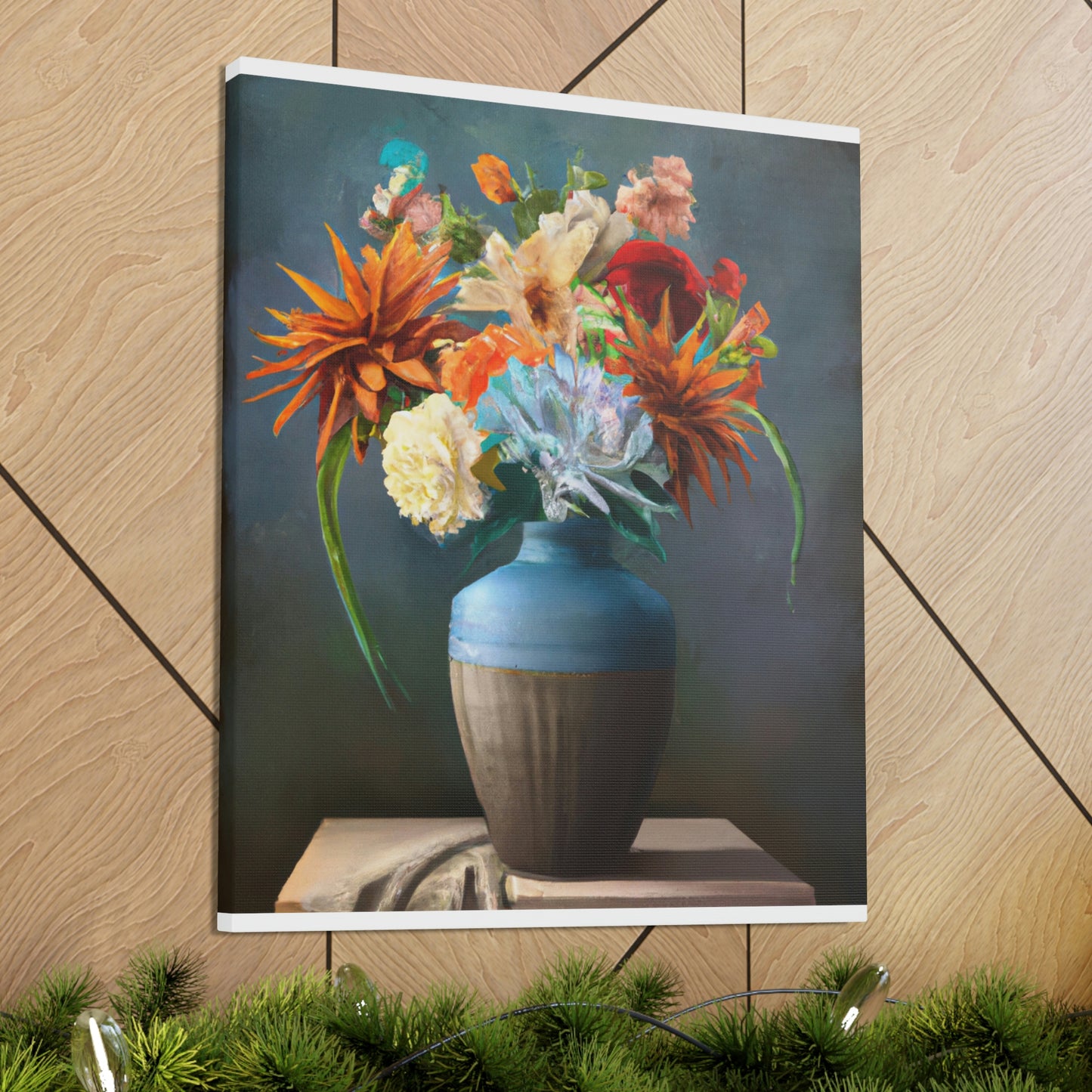 Joyous Floral Lush - Canvas