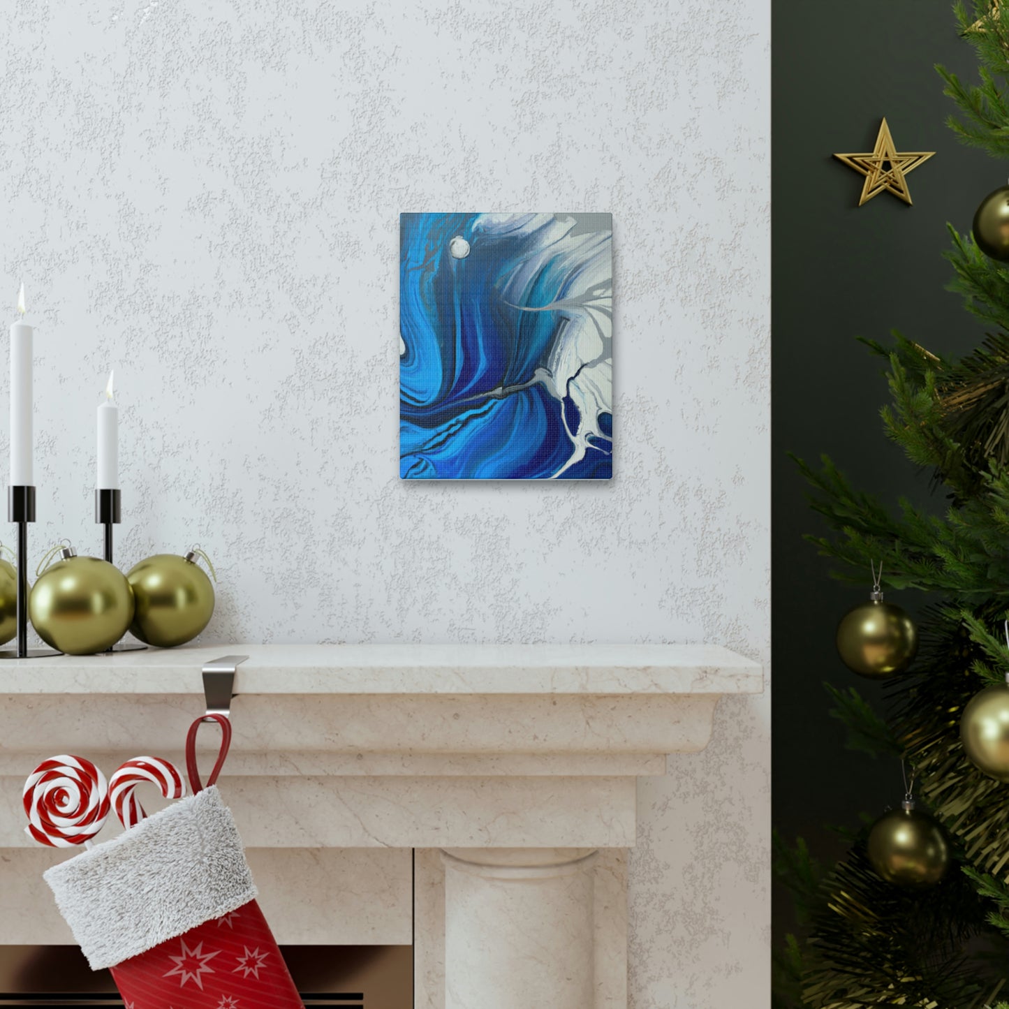 Sea Swirl. - Canvas