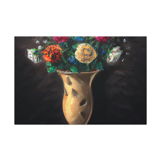 Dreamy Floral Dance - Canvas