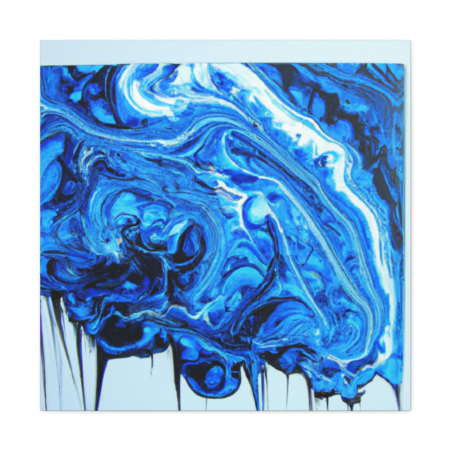 "Blue Majesty" - Canvas