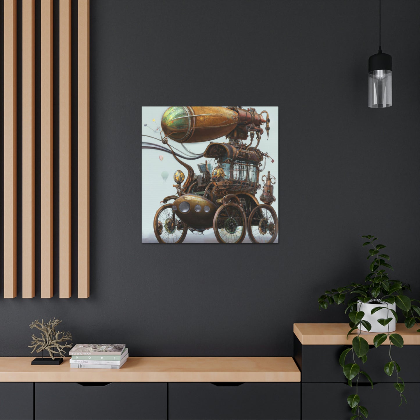 Steampunk Chariot - Canvas