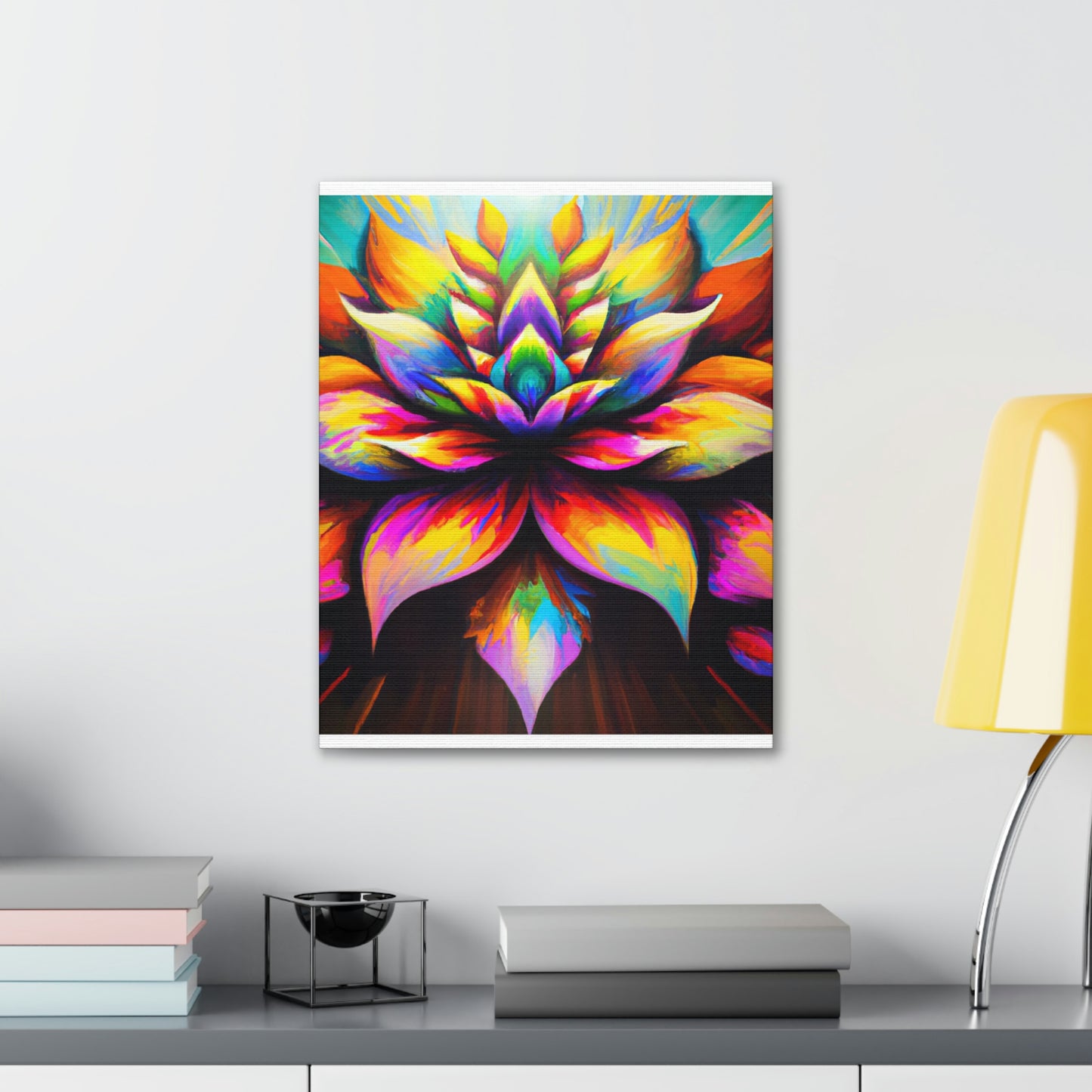 "Vivid Blooms" - Canvas