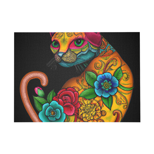 Playful Prismatic Poppies- Puzzle