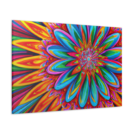 "Psychedelic Glow" - Canvas