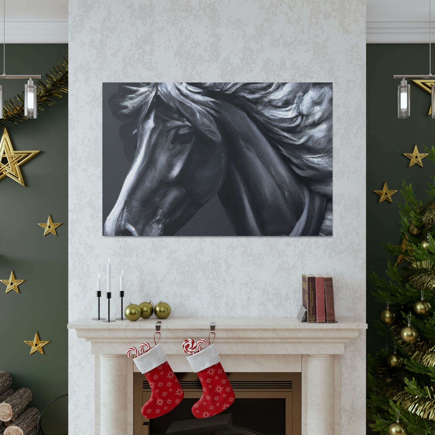 Equine Lattice - Canvas