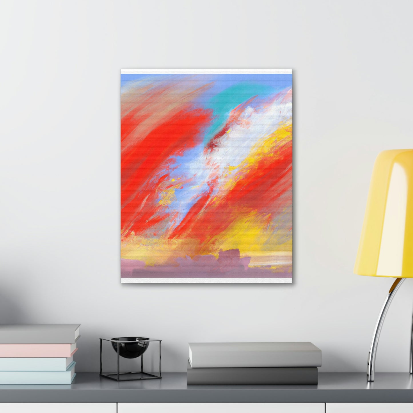 Brush Burst. - Canvas