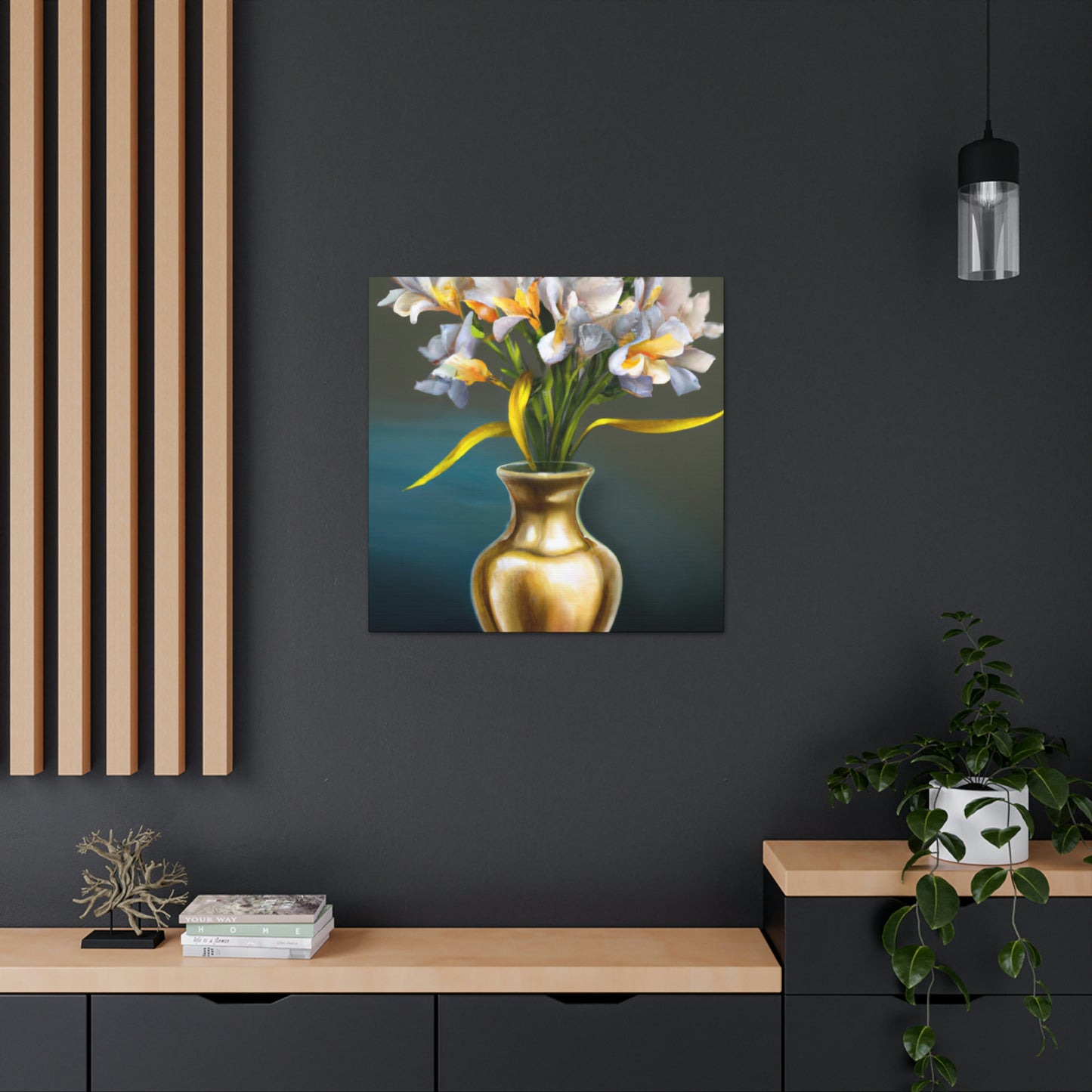 Blooming Artistry. - Canvas
