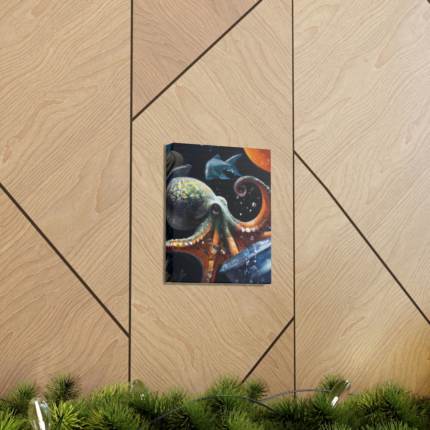 Oceanic Coral Scene - Canvas