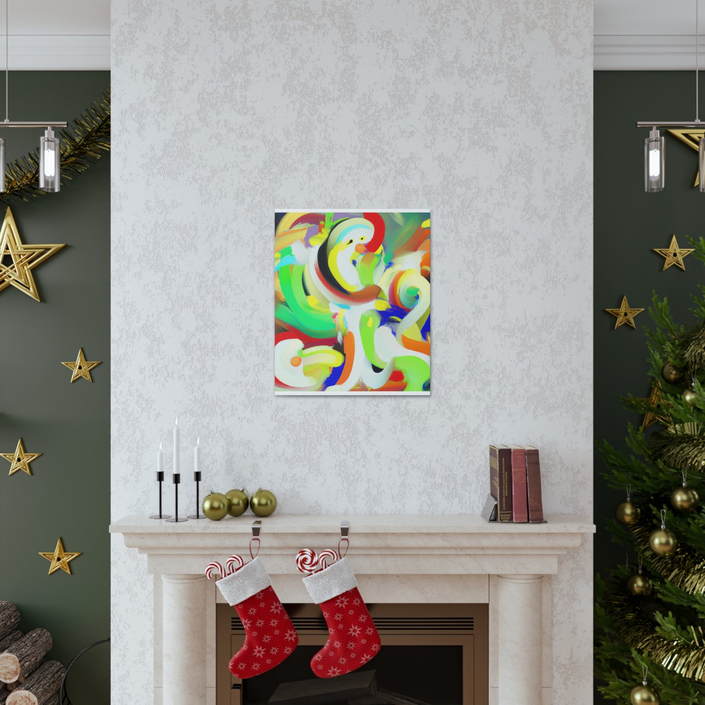 Radiant Brushstrokes - Canvas