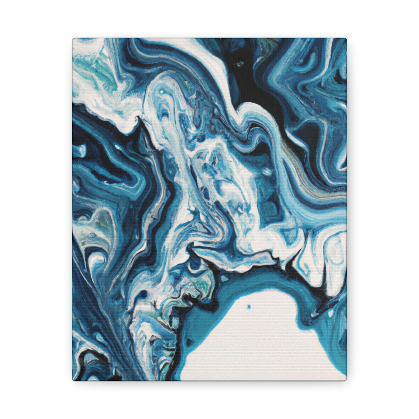 "Blue Harmony". - Canvas
