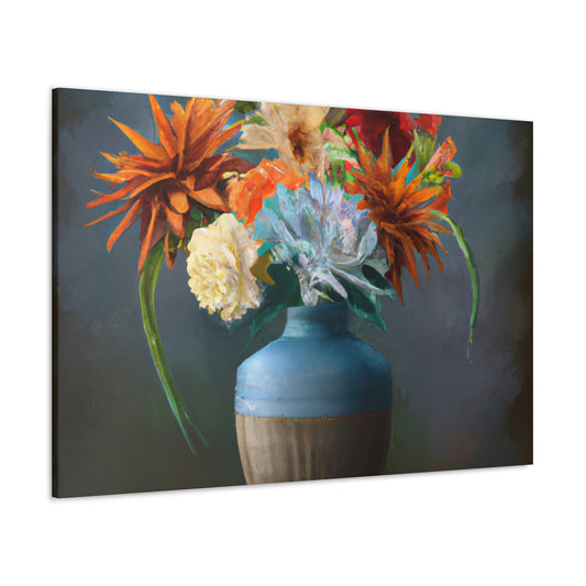 Joyous Floral Lush - Canvas