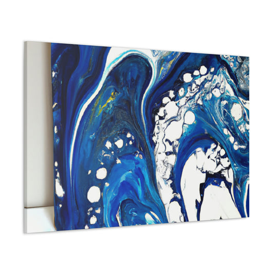 Aqua Drift - Canvas