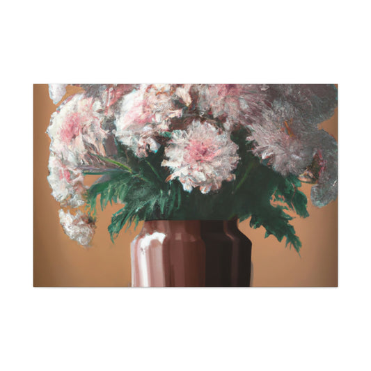 Floral Plushness. - Canvas