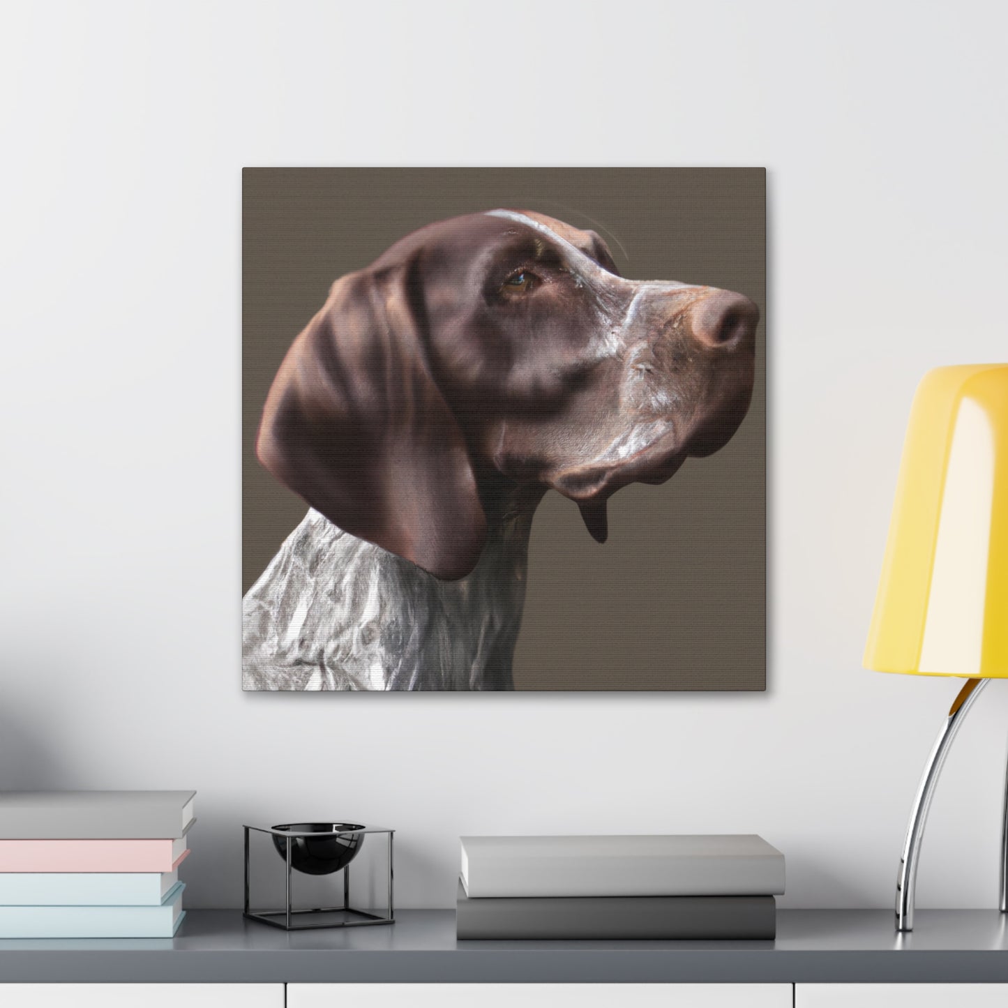 Pointer Perfection. - Canvas