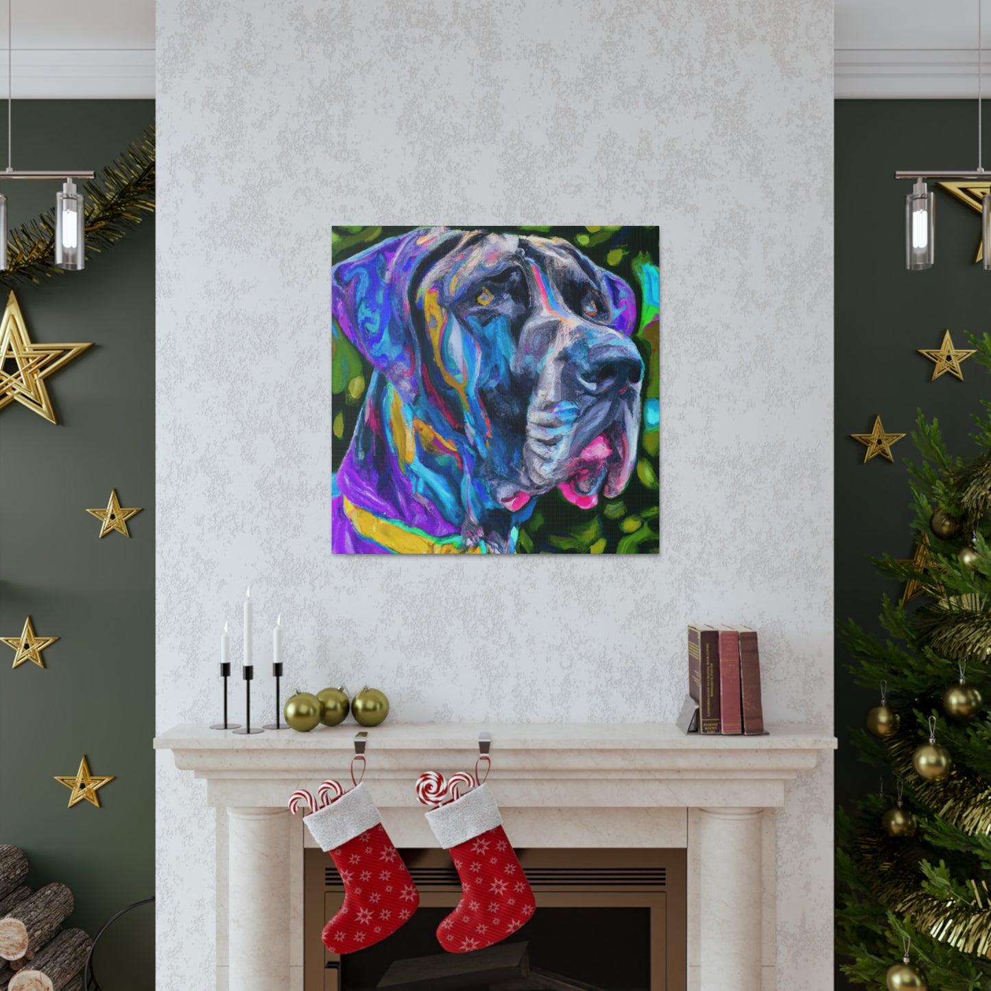 Vibrant Dane Art - Canvas