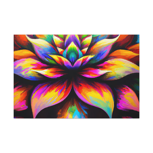 "Vivid Blooms" - Canvas