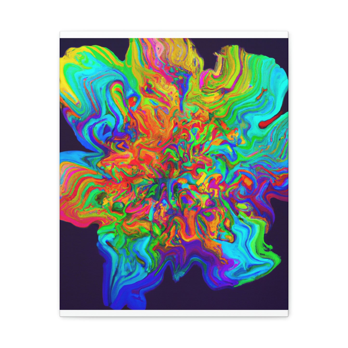 "Vivid Bloom" - Canvas