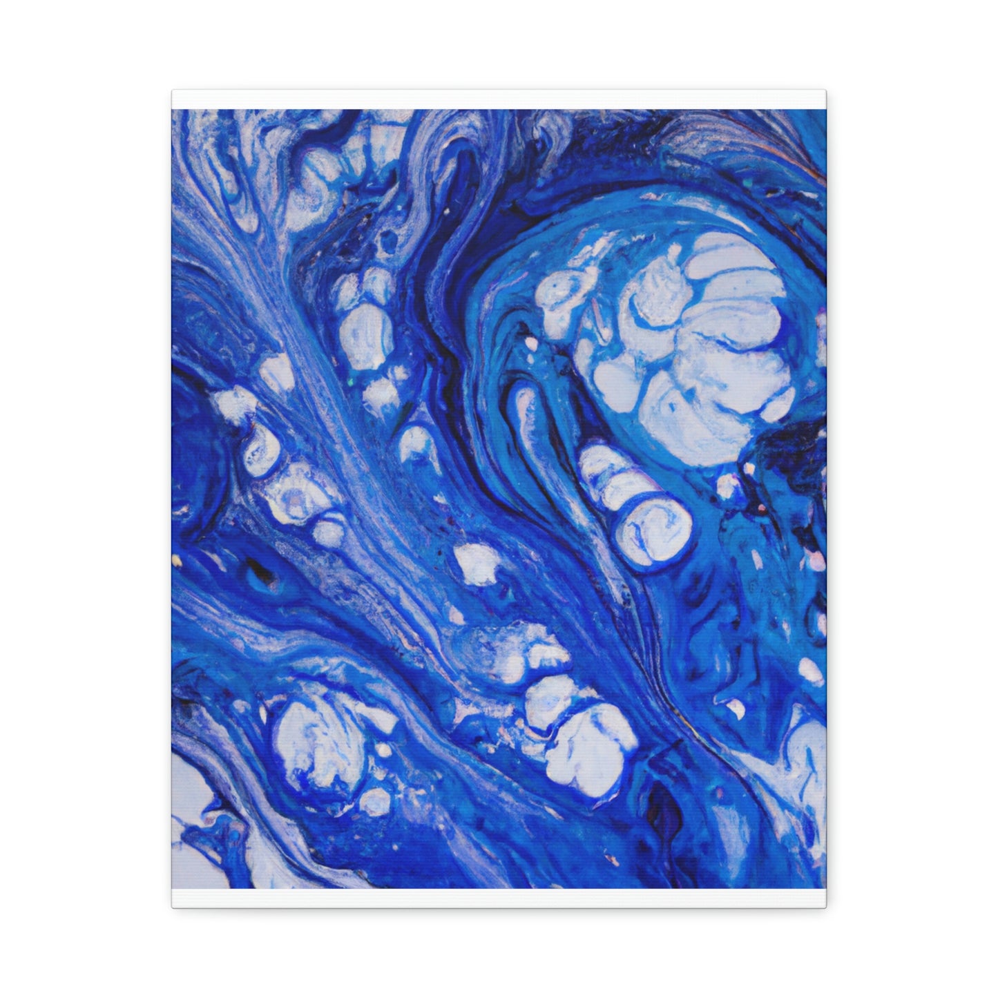 Blue Oasis. - Canvas