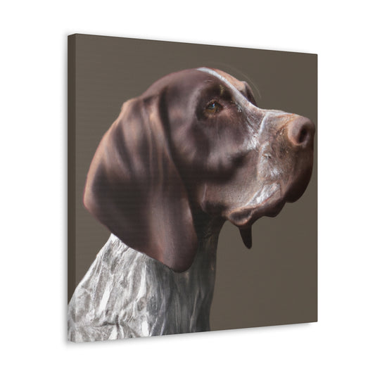 Pointer Perfection. - Canvas
