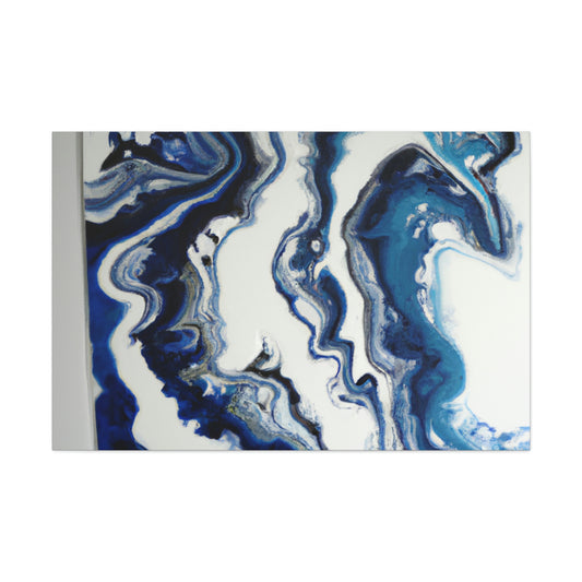 "Blue Bliss" - Canvas