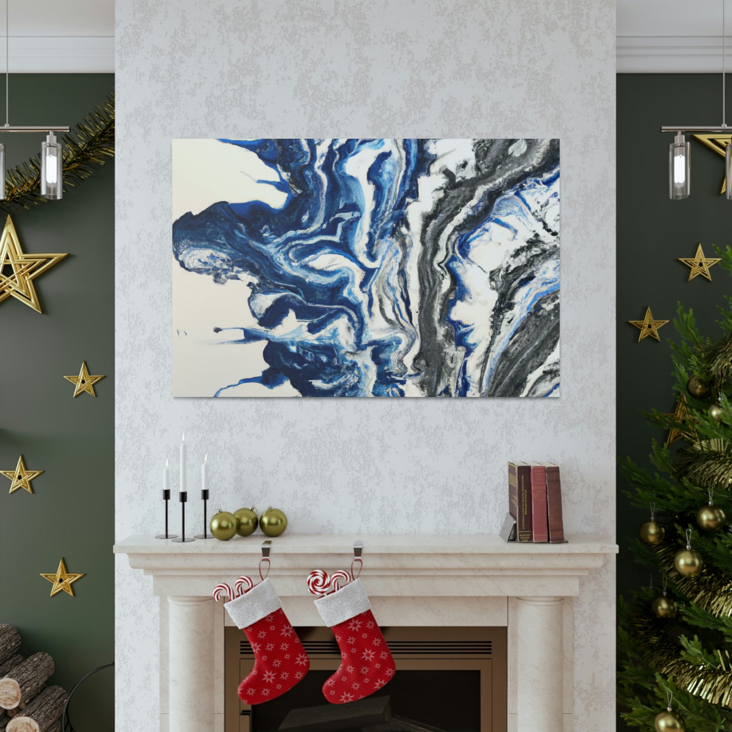 Aqua Aura. - Canvas