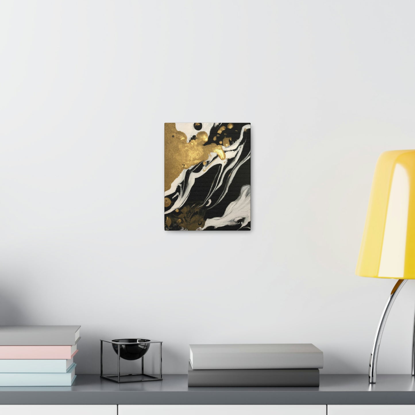 Gilded Mural Bliss - Canvas