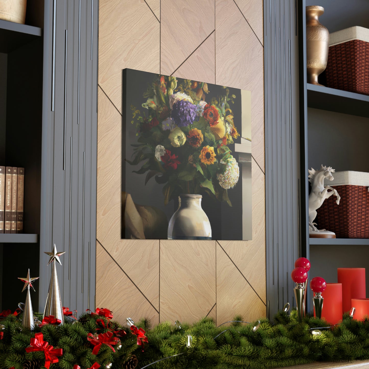 Floral Splendor Dream. - Canvas