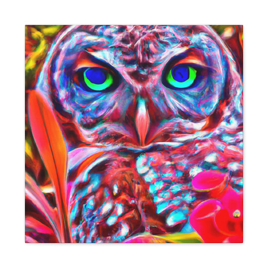 Owl Utopia. - Canvas