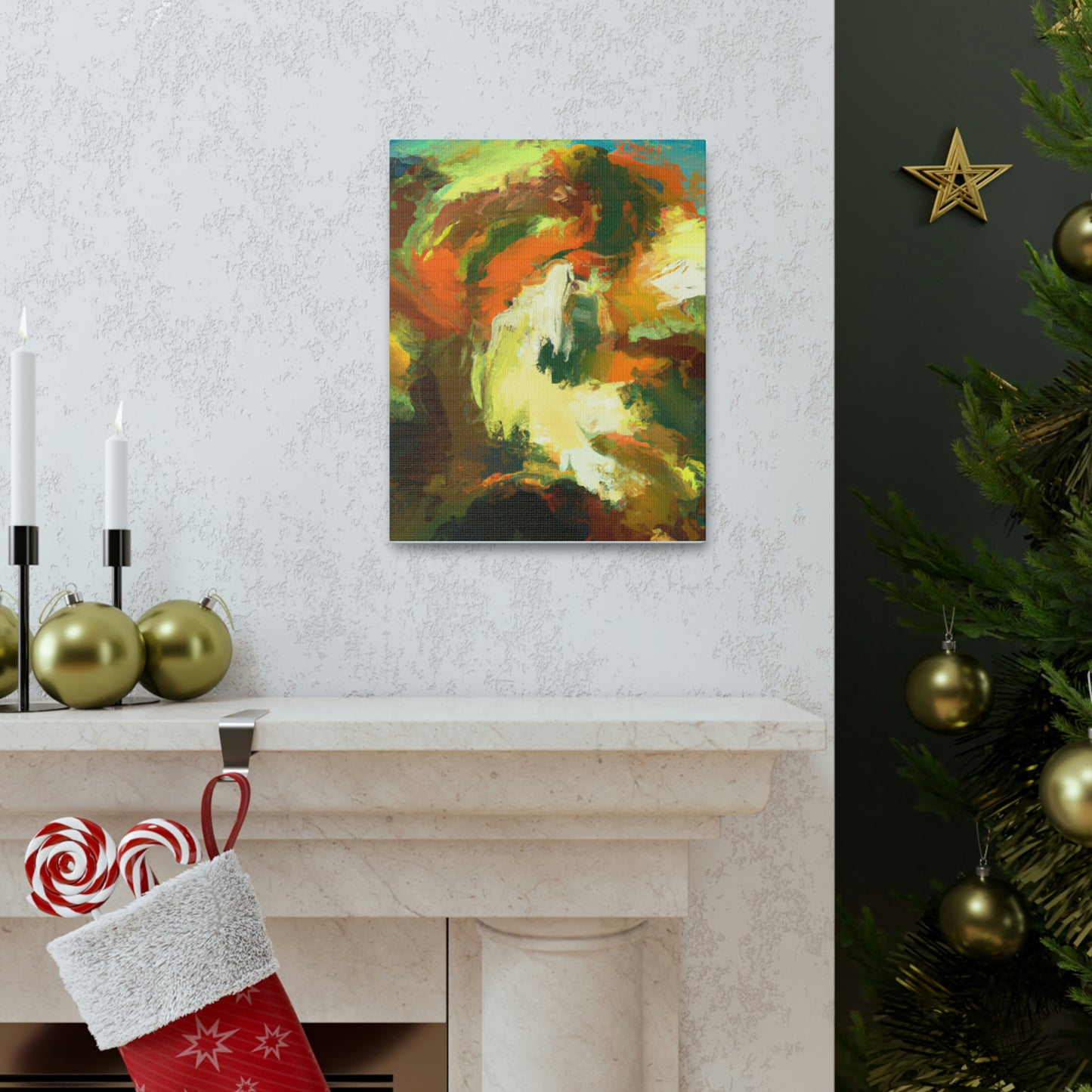 Rainbow Vibe - Canvas