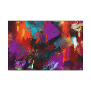 "Color Cascade" - Canvas