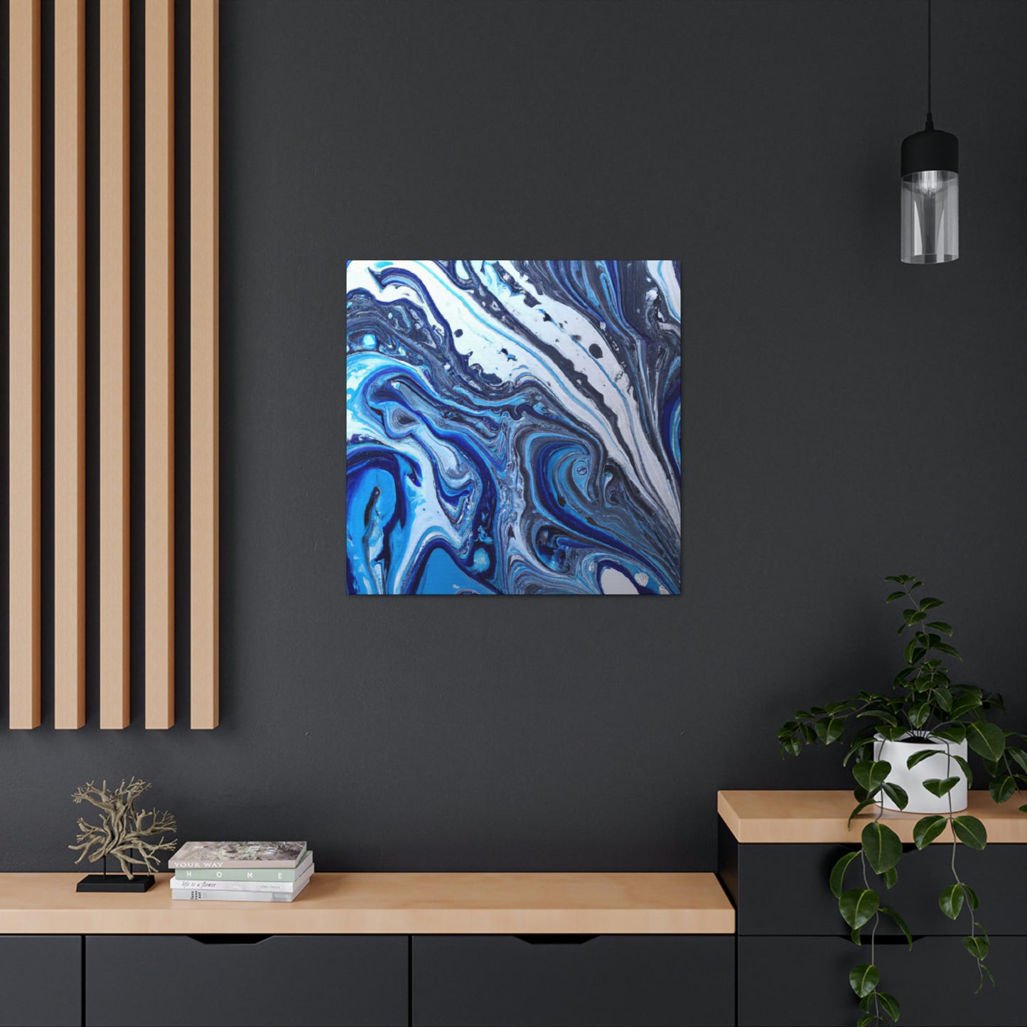 Blue Hope. - Canvas