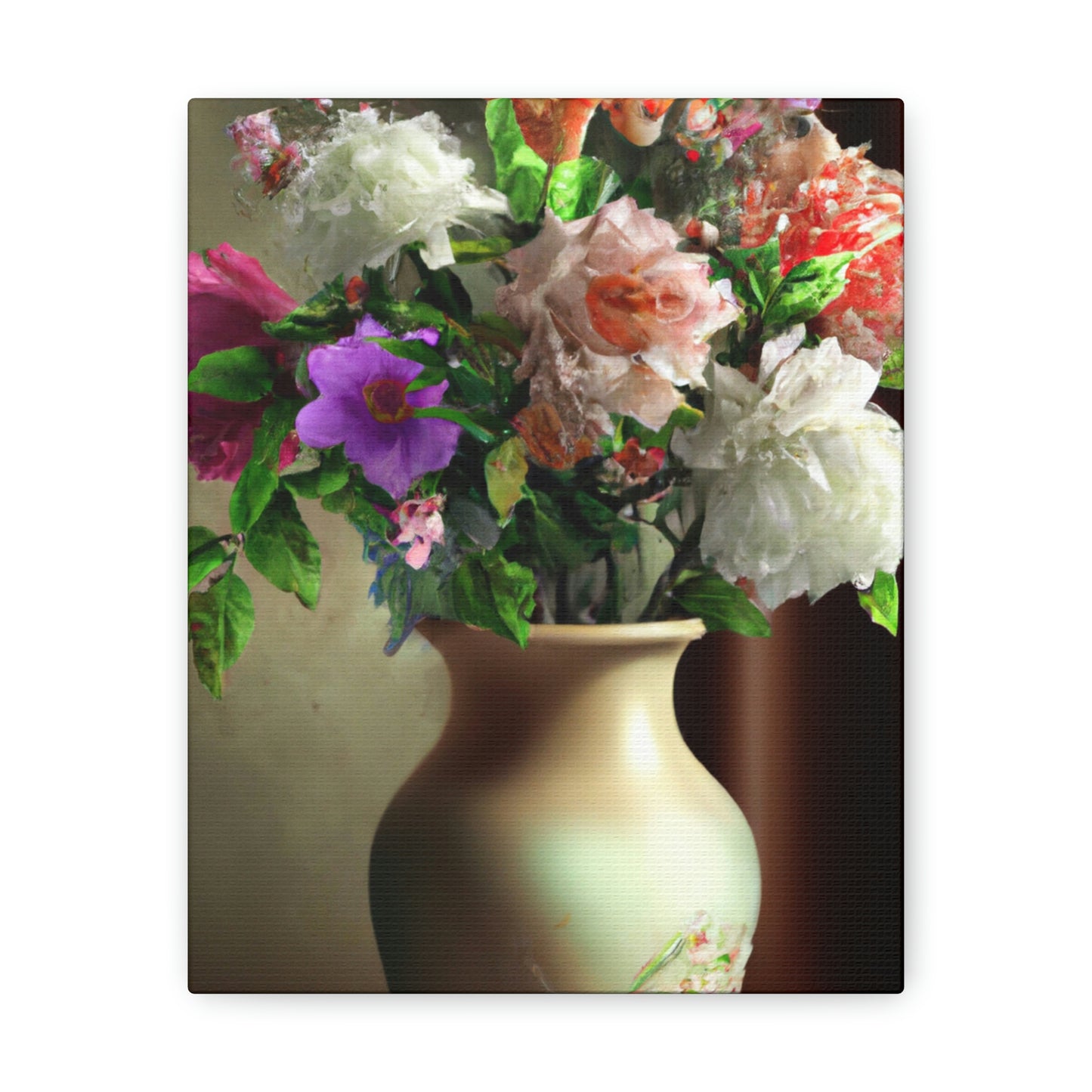 Floral Enchantment. - Canvas