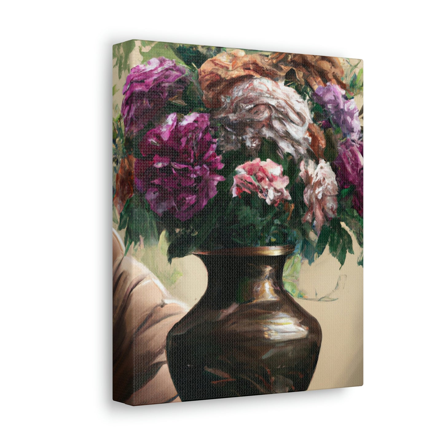"Petal Palette Foliage". - Canvas