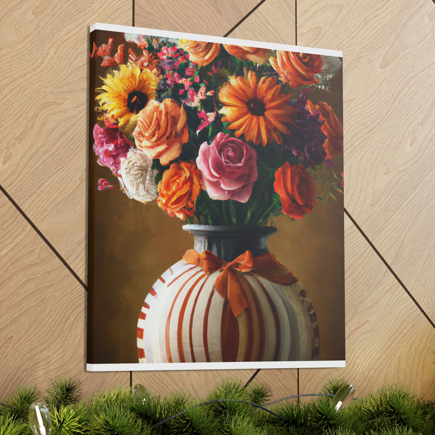Fluid Floral Beauty - Canvas