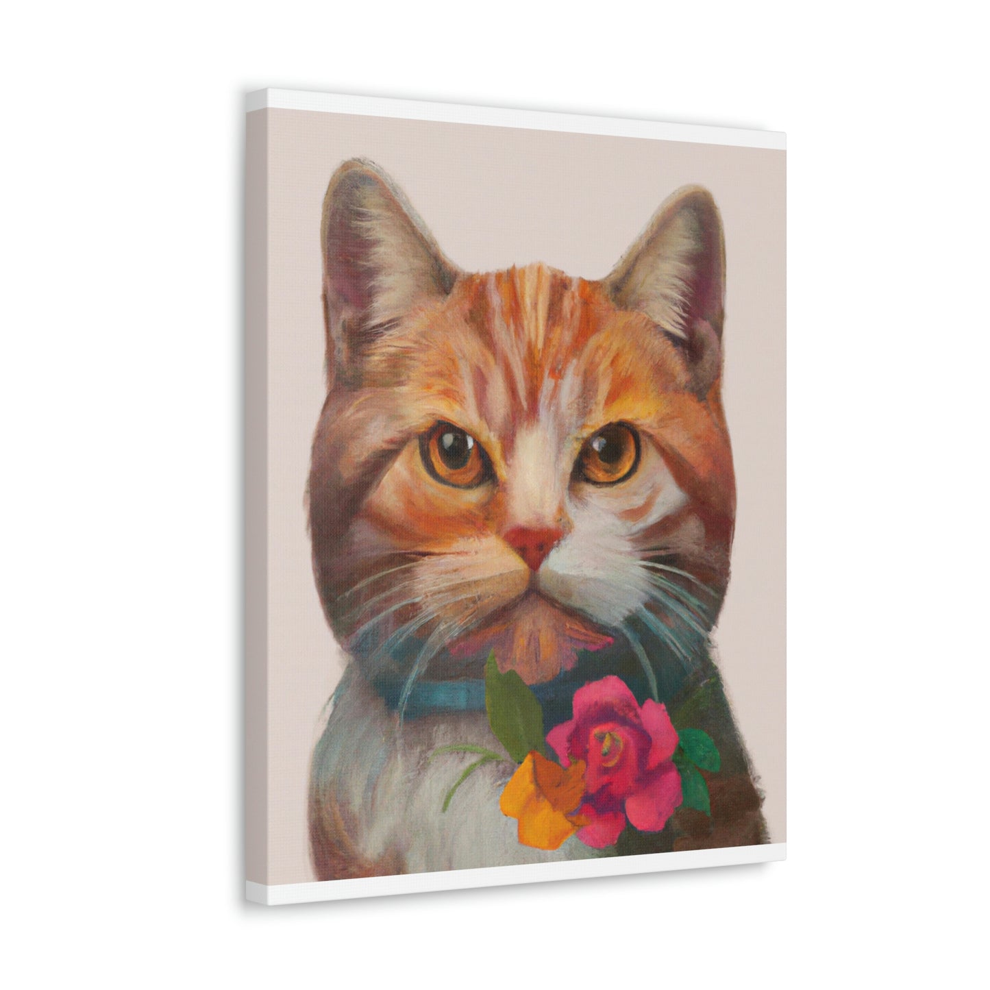 Cat Bliss. - Canvas
