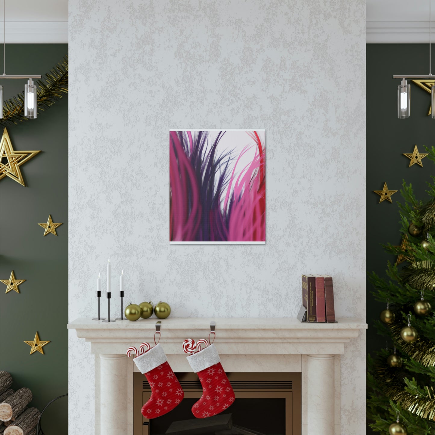 Waving Wonderland. - Canvas