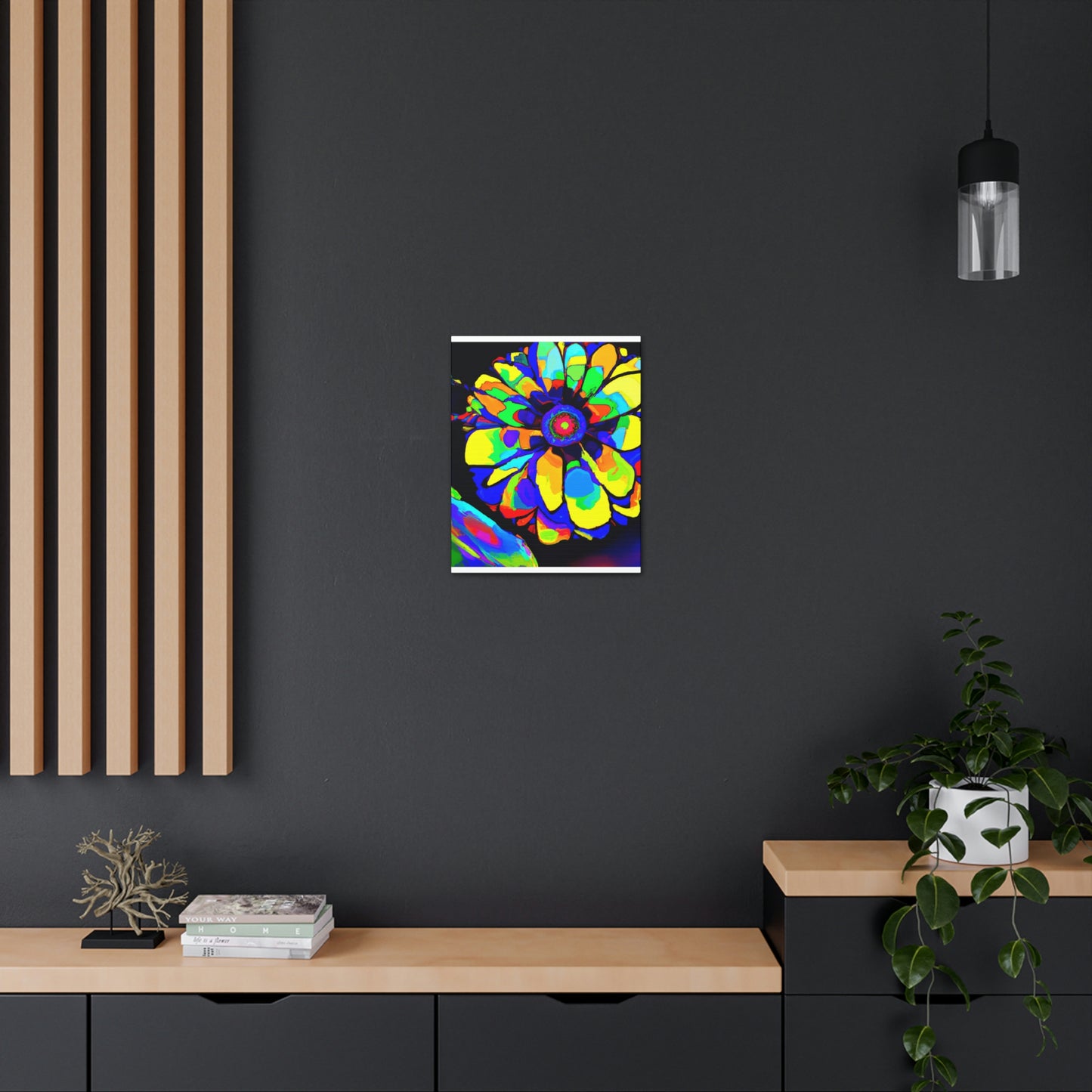 Vivid Flora. - Canvas