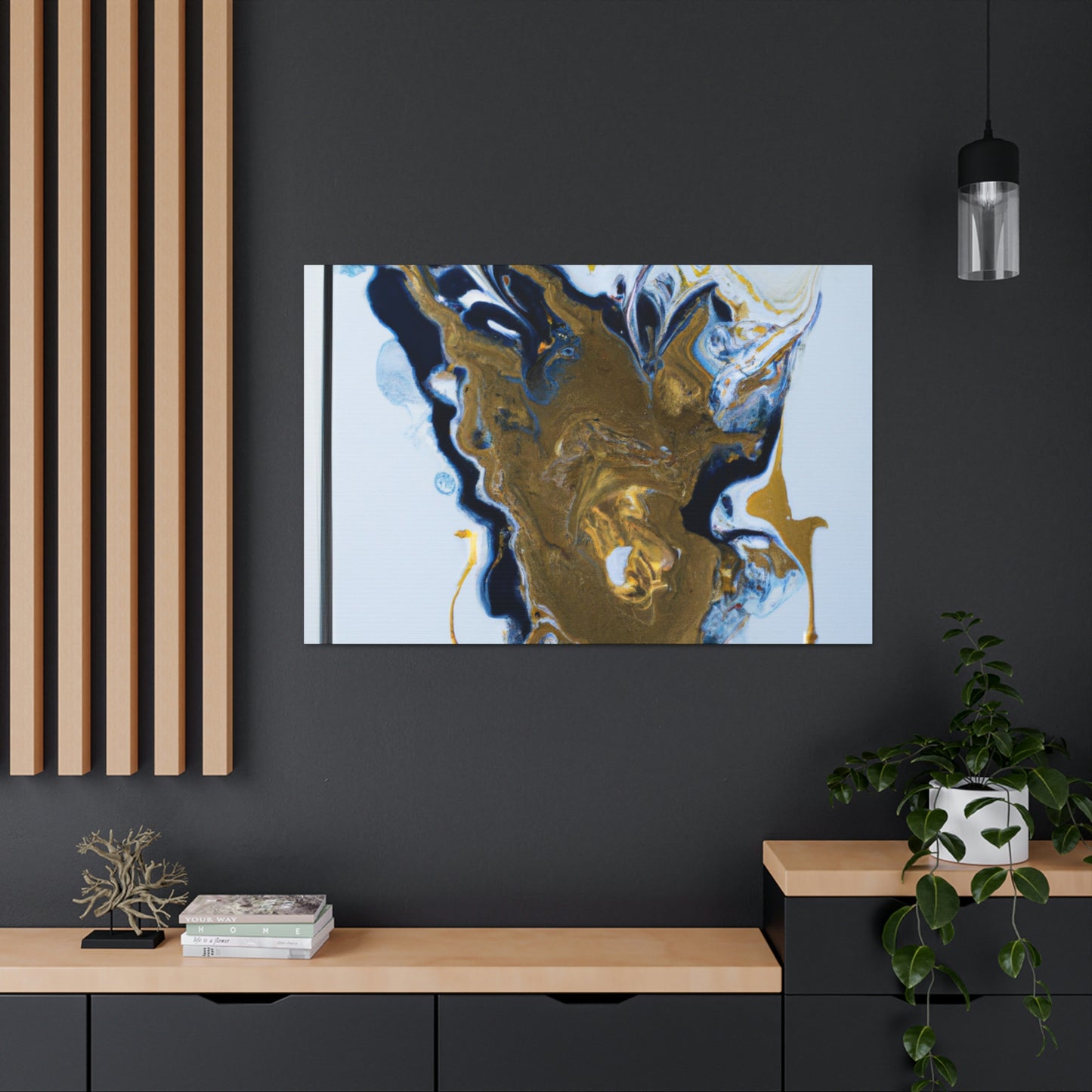 "Starburst Sea" - Canvas