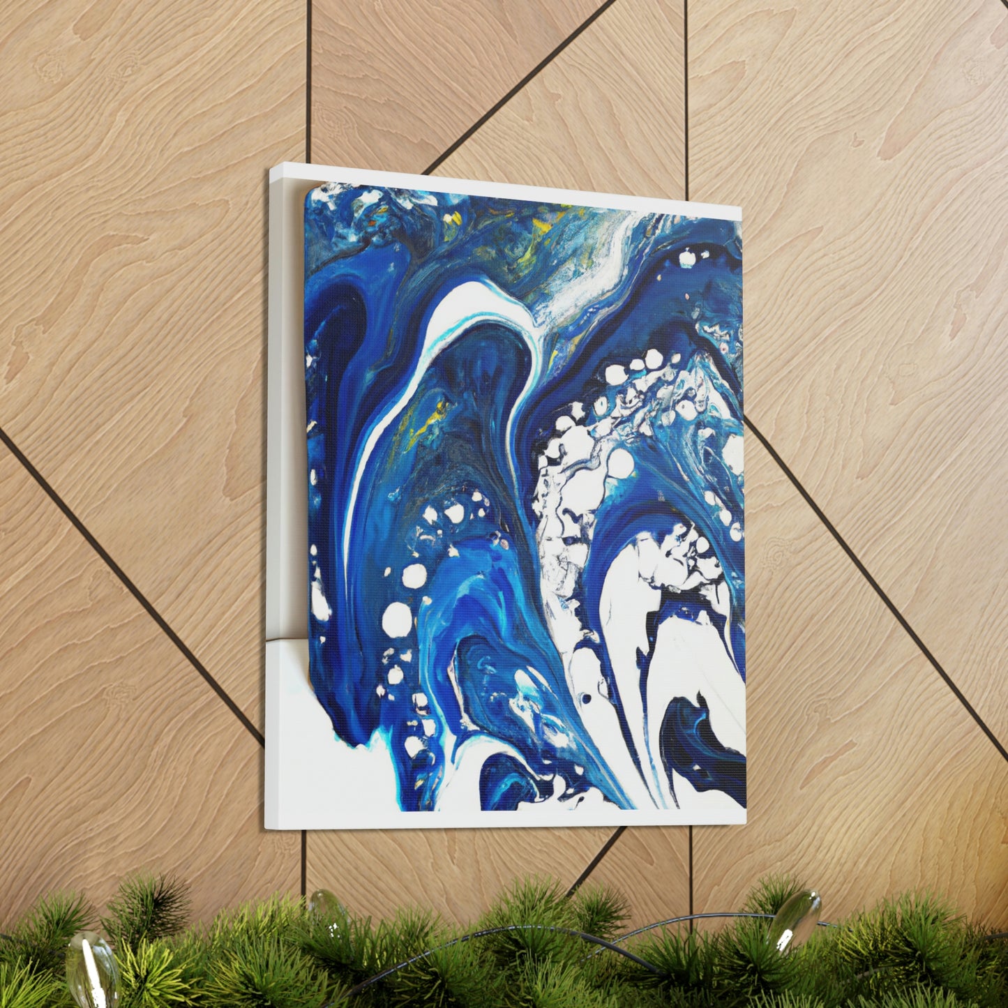 Aqua Drift - Canvas
