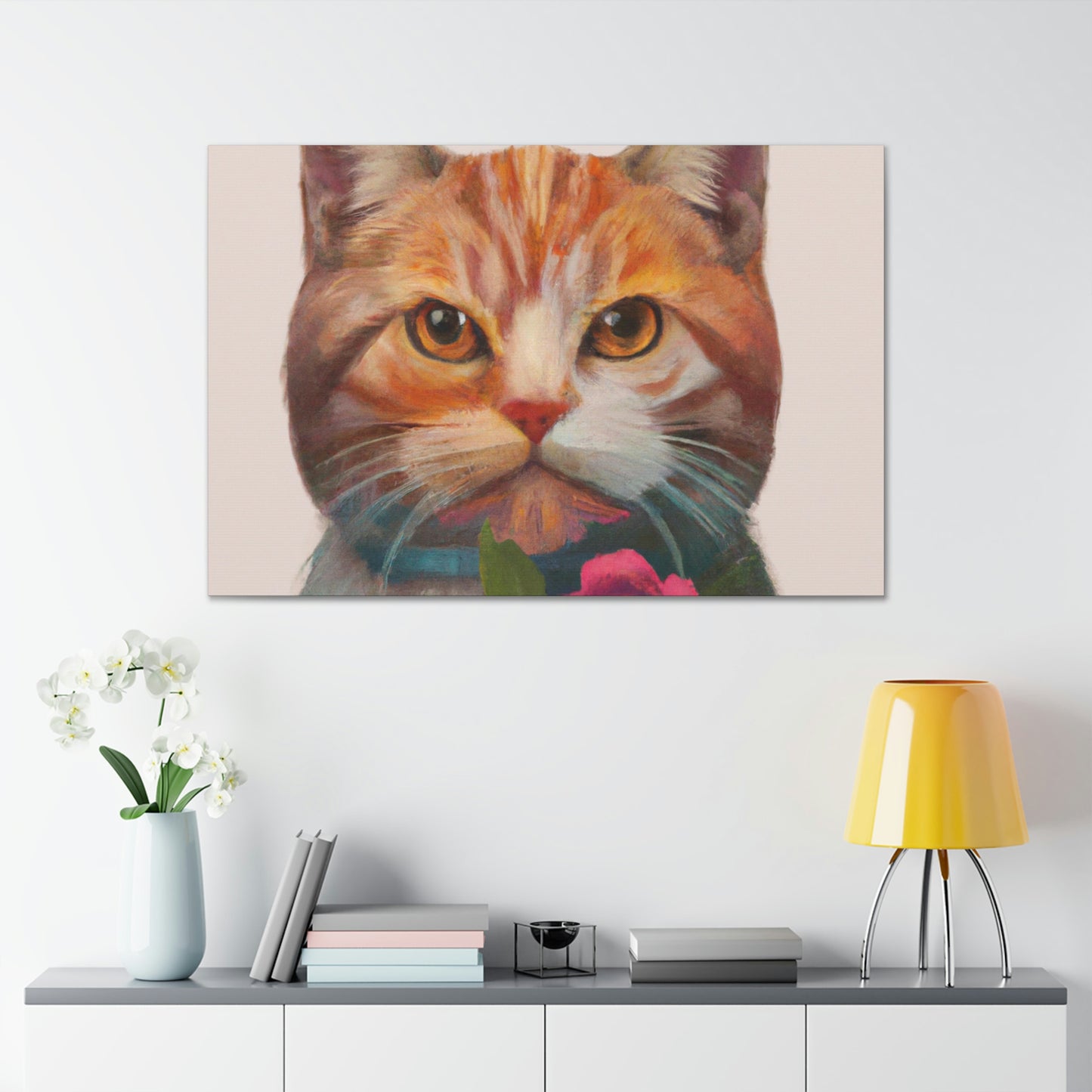 Cat Bliss. - Canvas
