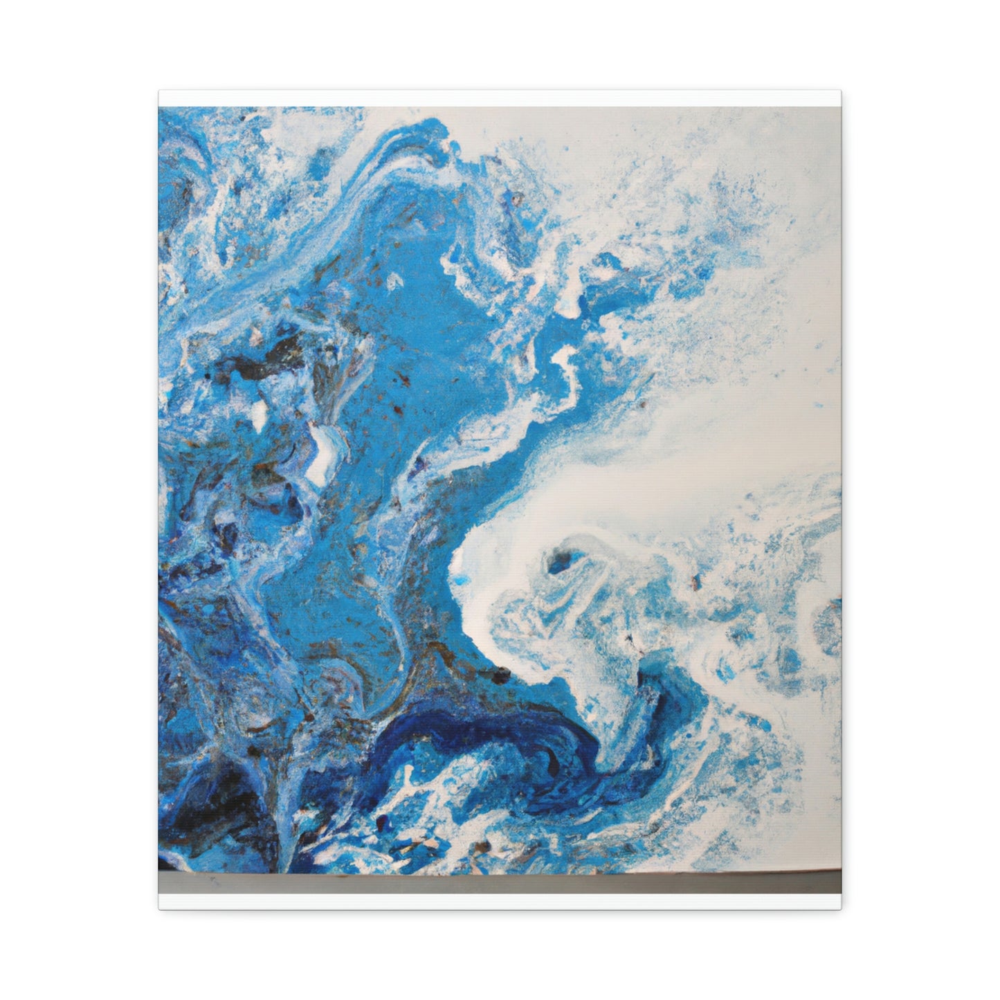 "Blue Spark" - Canvas