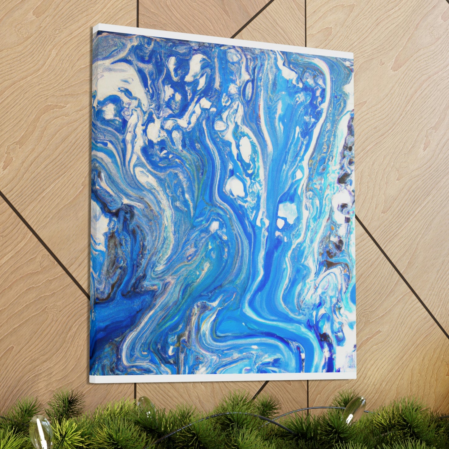 Aqua Bliss. - Canvas