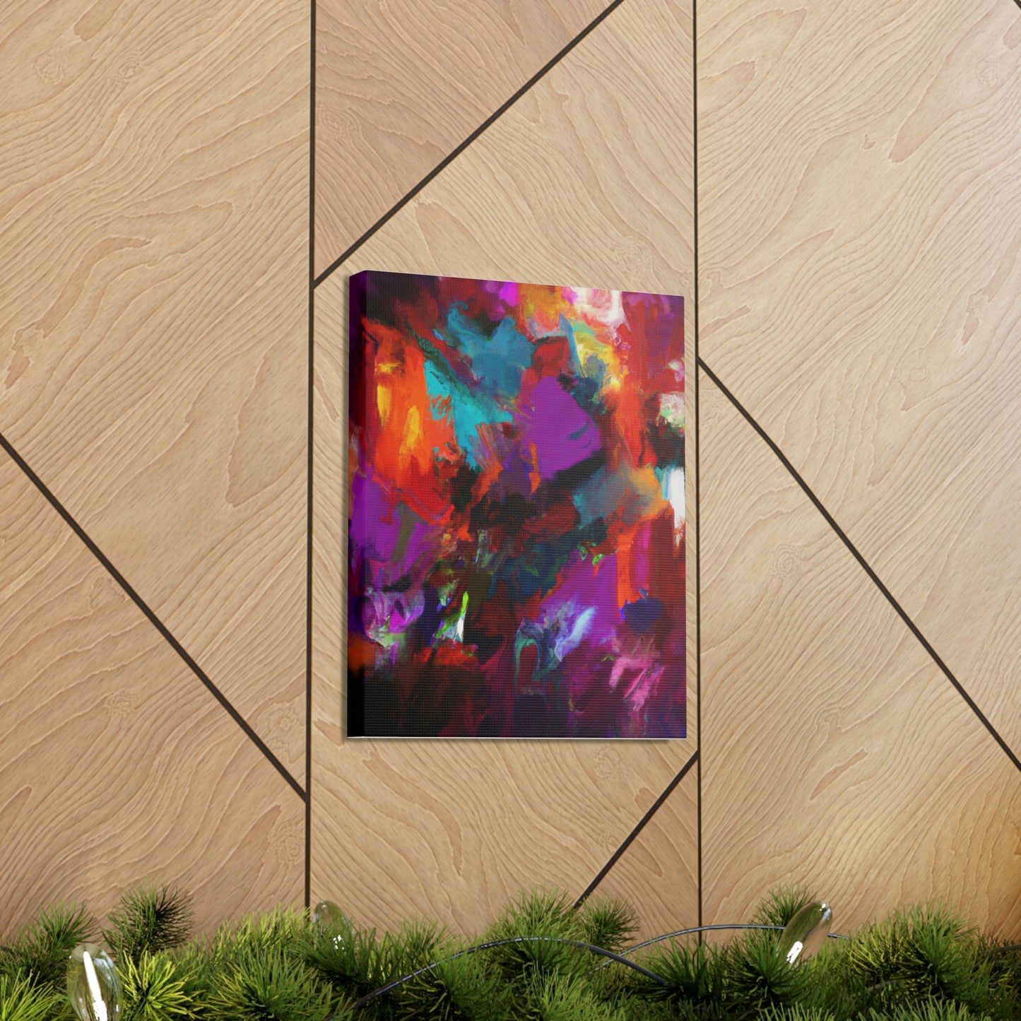 "Color Cascade" - Canvas