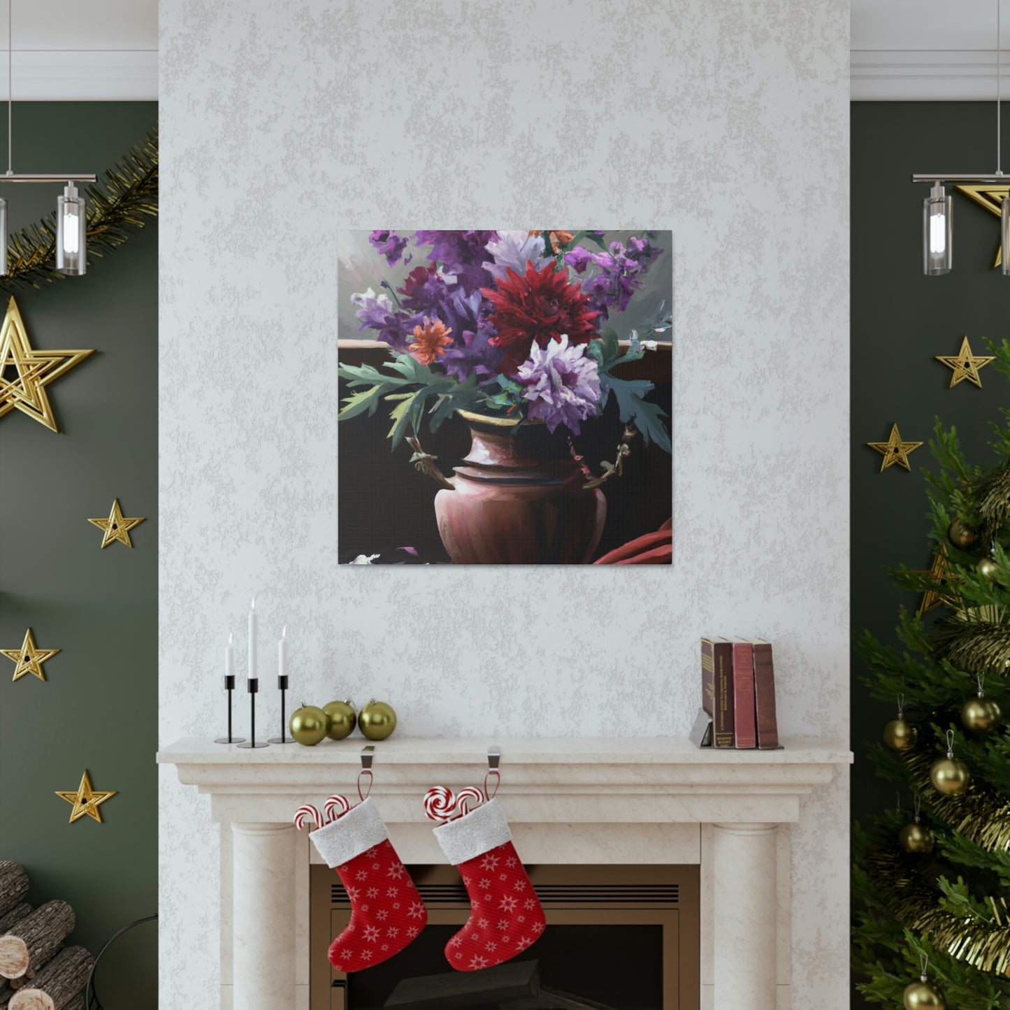 Floral Splendor Dream. - Canvas