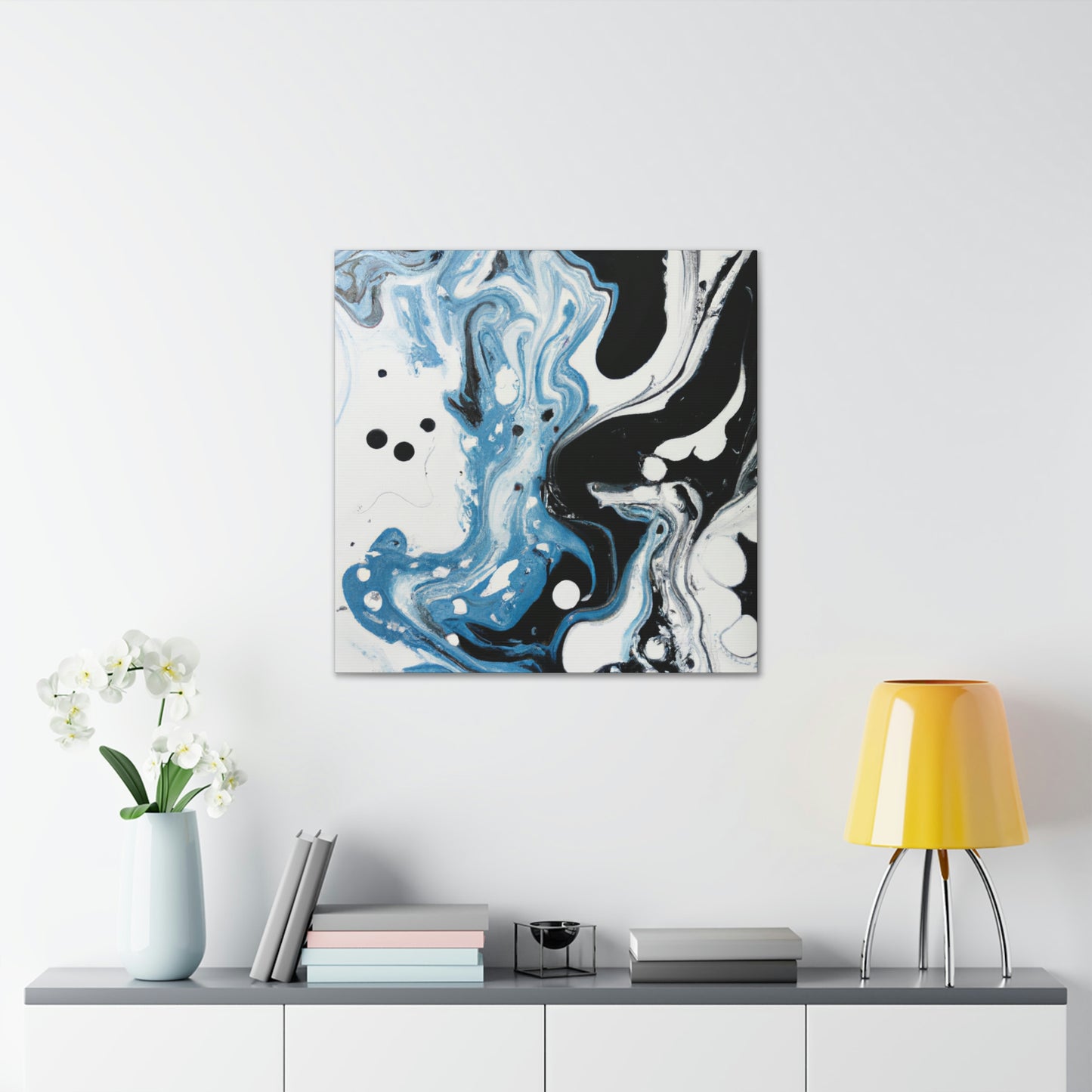 "Bluetopia" - Canvas