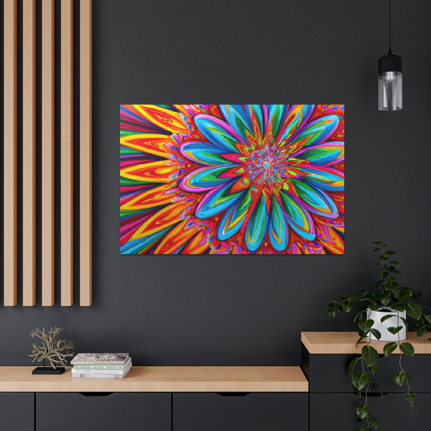 "Psychedelic Glow" - Canvas